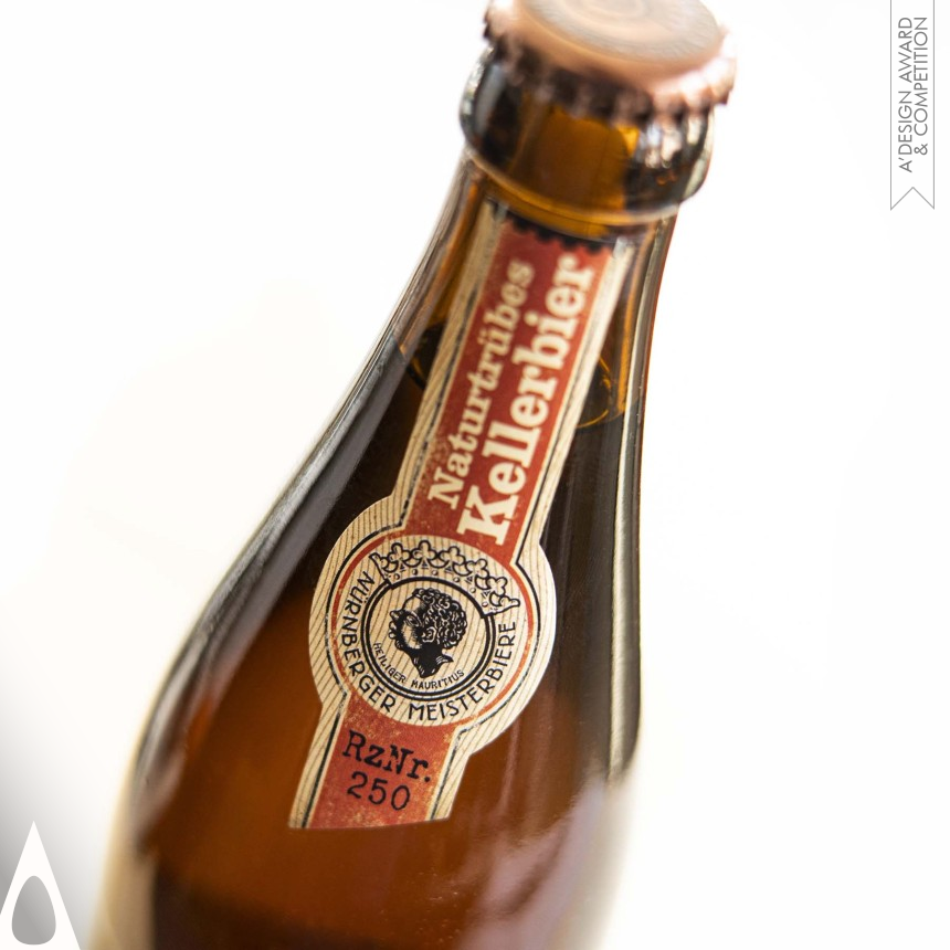 Tucher AEcht Nuernberger Kellerbier - Golden Packaging Design Award Winner