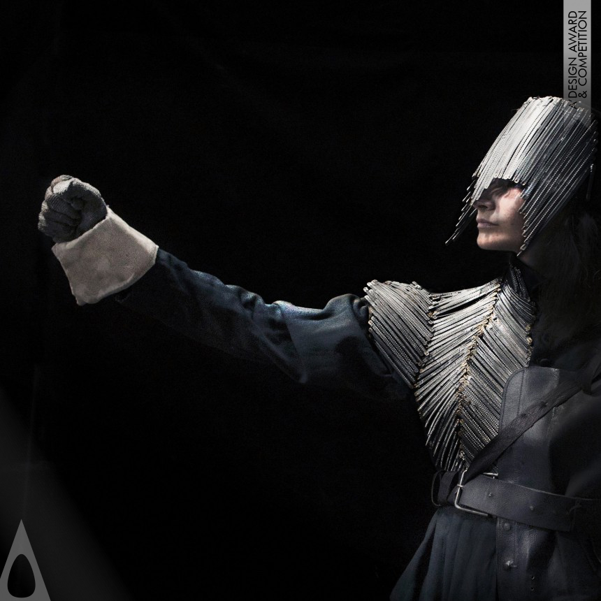 Samantha Chijona Garcia and Vladimir Cuenca's The Armor Costume for a Character