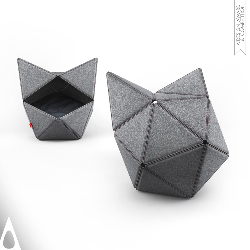 Platinum Pet Care, Toys, Supplies and Products for Animals Design Award Winner 2020 Catzz Cat Bed 