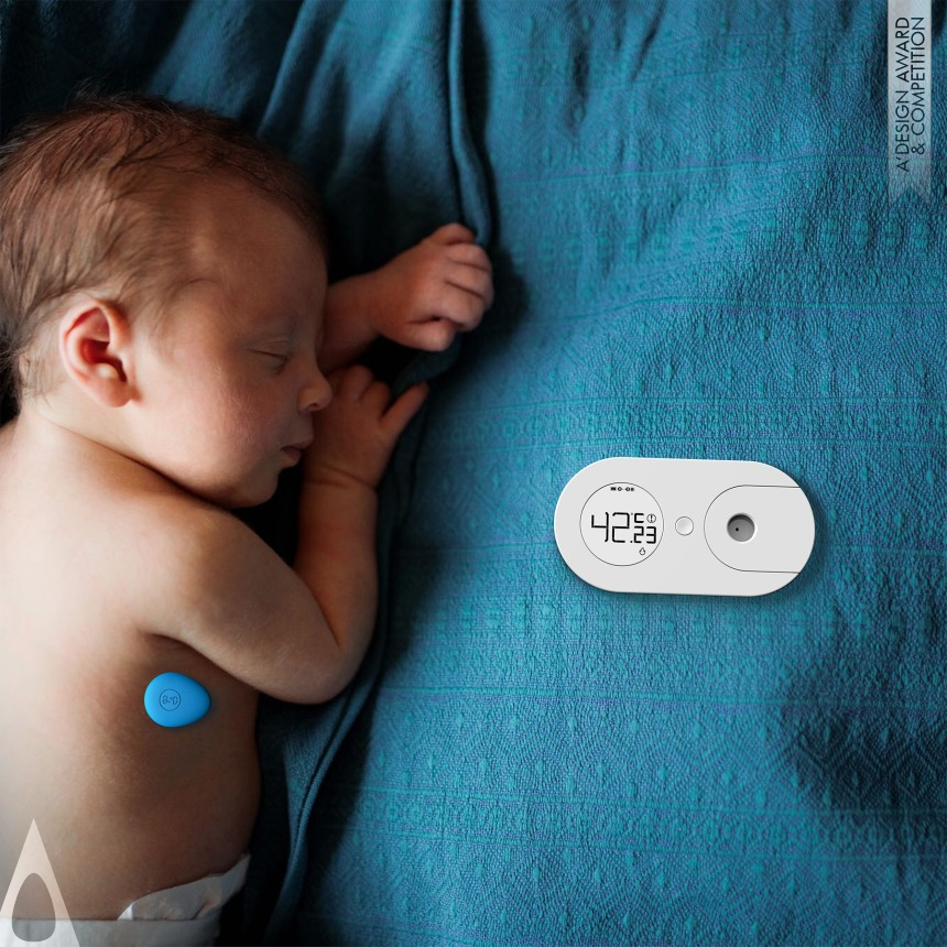 A' Design Award and Competition - Wei Gu, Di Wu Zhiwen Wearable Thermometer