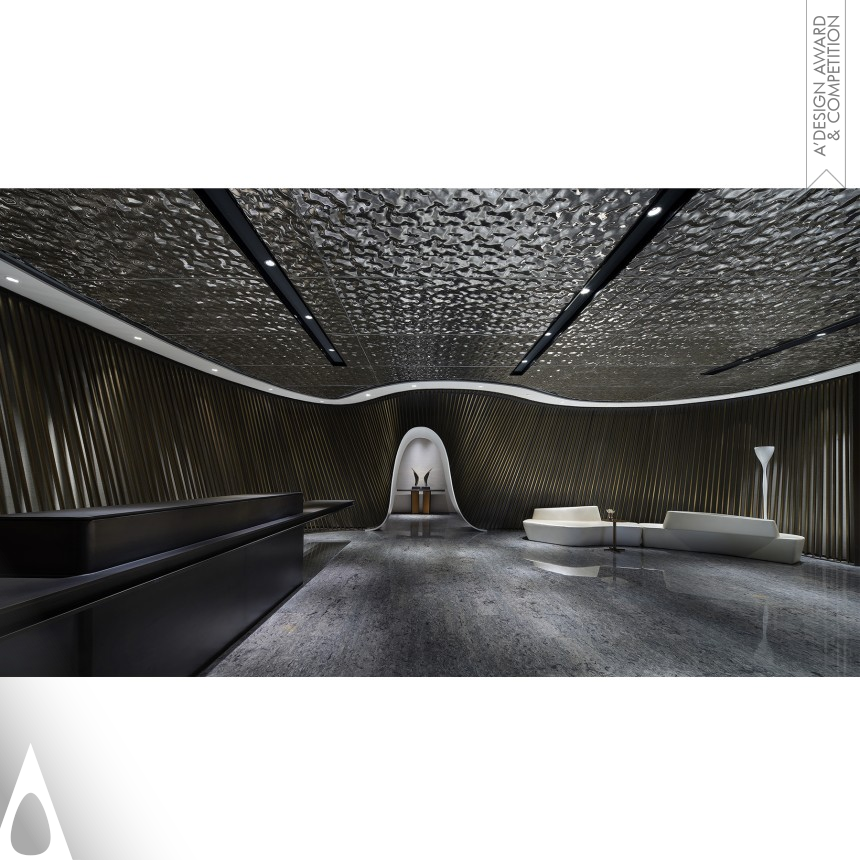 Golden Interior Space and Exhibition Design Award Winner 2020 Greenland Huangpu Center Office Working Space 