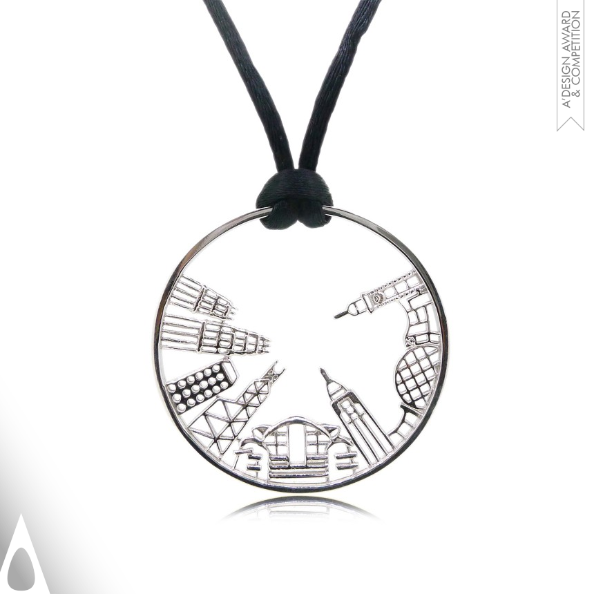 Silver Jewelry Design Award Winner 2020 Hong Kong Skyline Jewelry Collection 