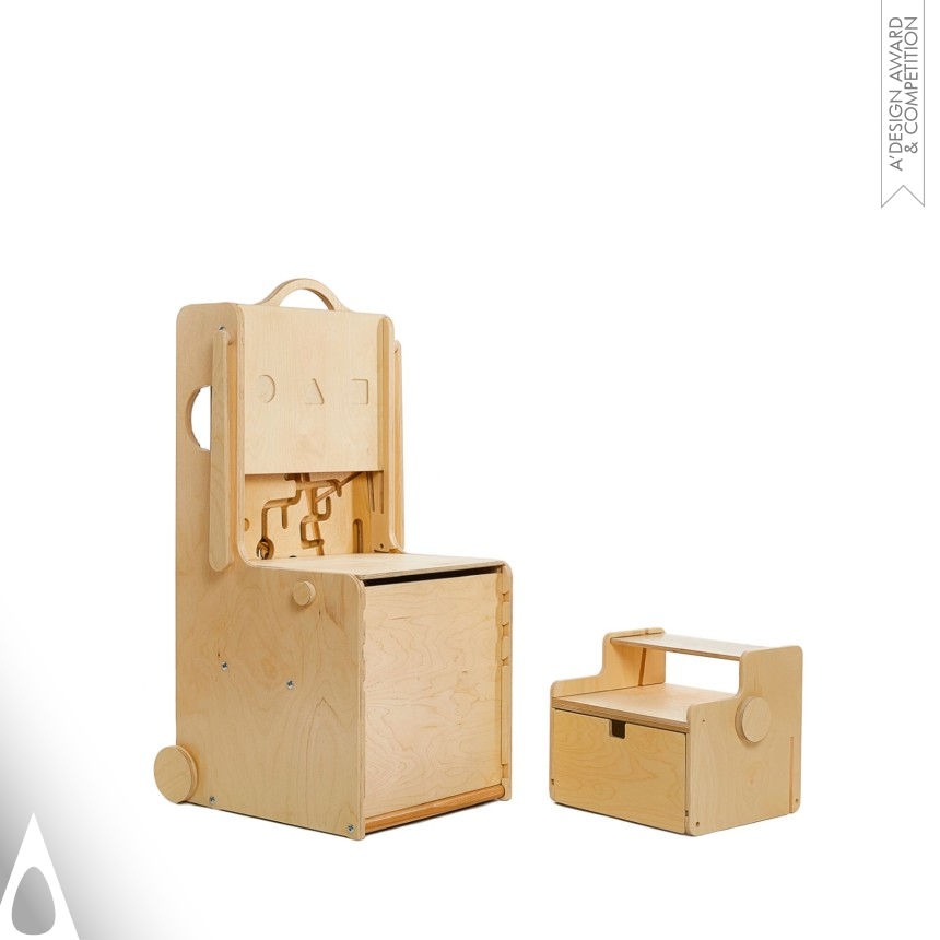 Dan Popa Multifunctional Kids Chair