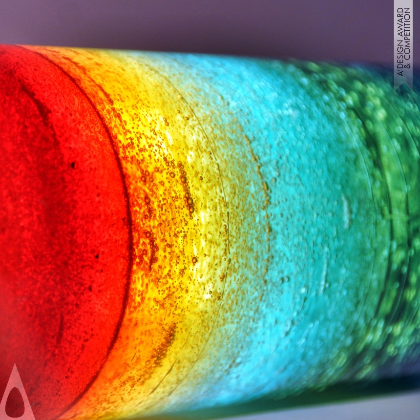 Yingri Guan's Ice Core Visualization Art Installation