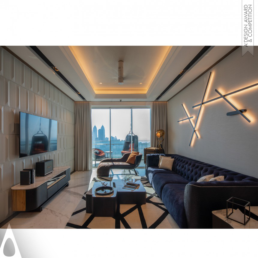 Bronze Interior Space and Exhibition Design Award Winner 2021 Viveria D2502 Apartment  