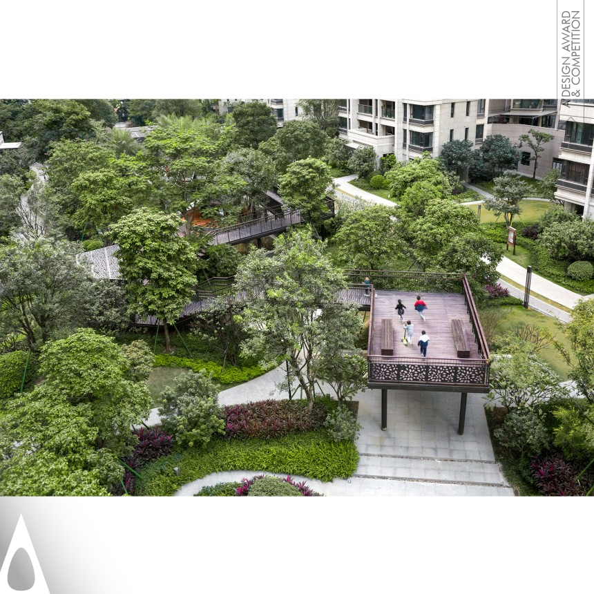 Plot 140 Poly Guanggang - Silver Landscape Planning and Garden Design Award Winner