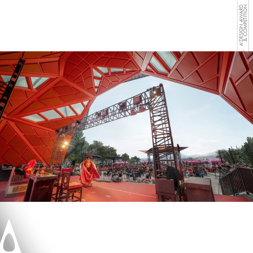 Silver Architecture, Building and Structure Design Award Winner 2021 Transfiguring Tradition Outdoor Theatre 