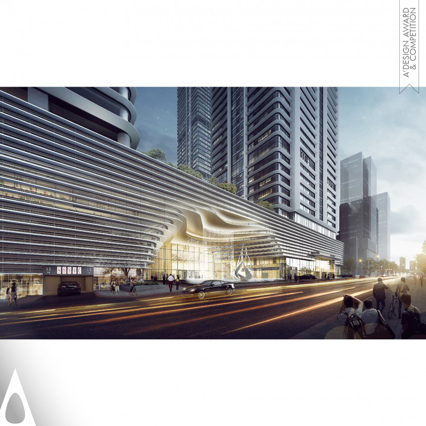 Sunac Chongqing A One Commercial designed by AICO
