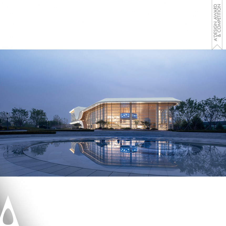 Platinum Architecture, Building and Structure Design Award Winner 2021 Qingdao Innovative Technology Park Visitor Center 