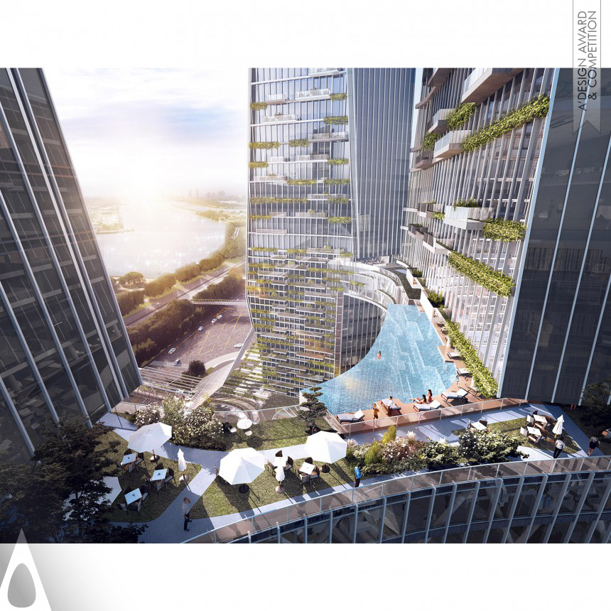Silver Architecture, Building and Structure Design Award Winner 2021 Headquarters Complex Multifunctional 