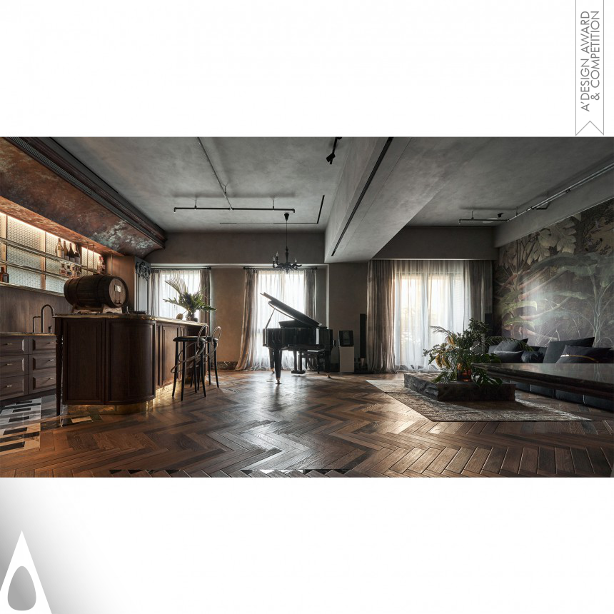 Bronze Interior Space and Exhibition Design Award Winner 2021 Verse of Tact Residential Interior Design 