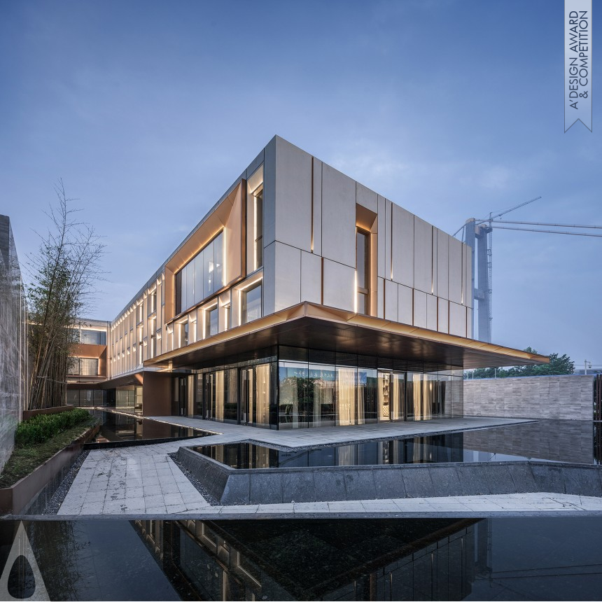 Golden Architecture, Building and Structure Design Award Winner 2021 Yuexiu Hanyang Starry Winking Showroom 