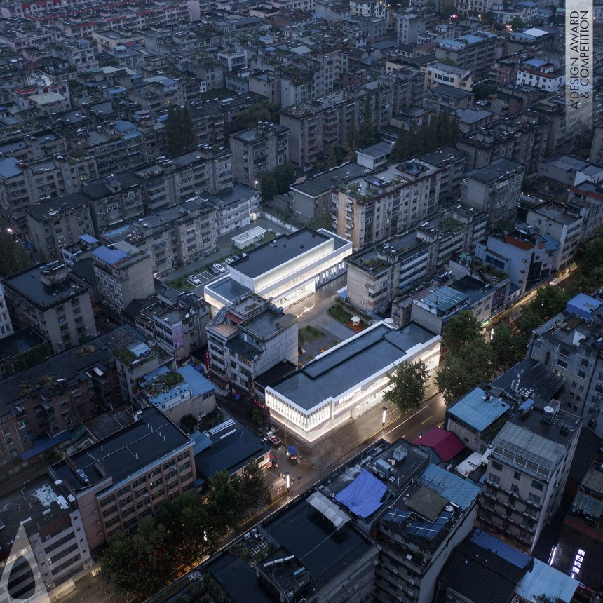 United Units Architects's The Renovation of Ankang Library Building