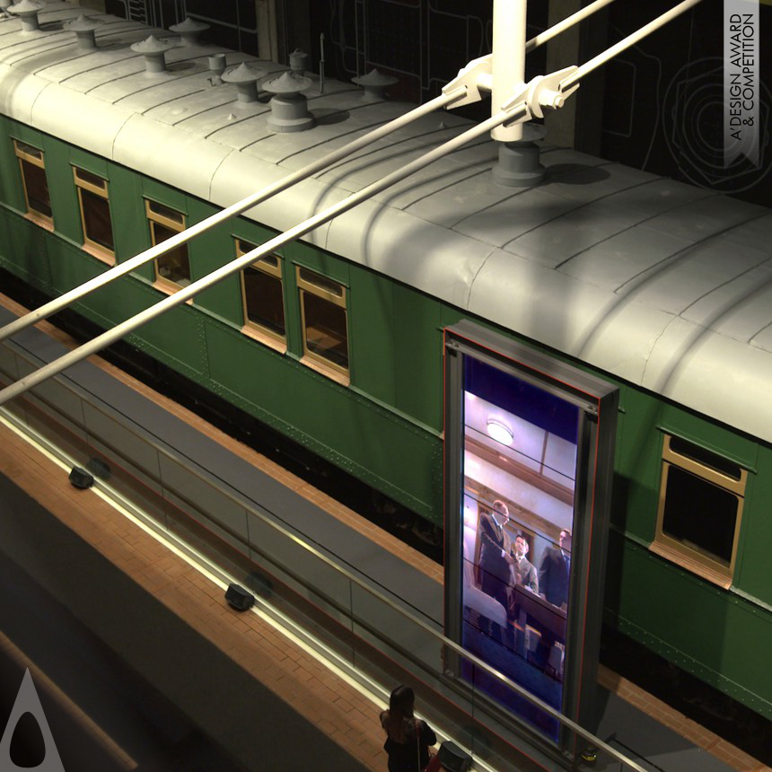 Polonceau Railway Carriage Multimedia Installation 