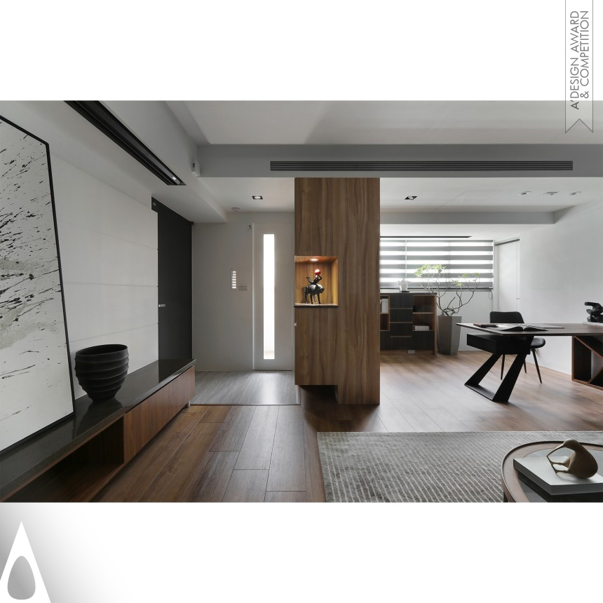 Residence With The Green View - Iron Interior Space and Exhibition Design Award Winner