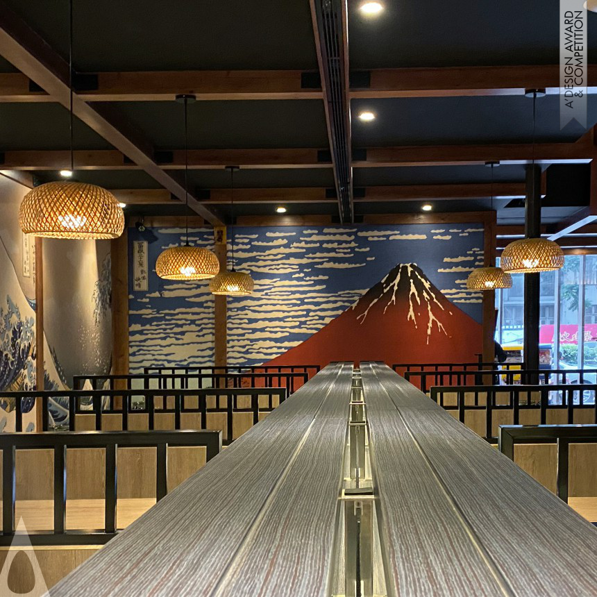 Bronze Interior Space and Exhibition Design Award Winner 2021 Ukiyoe Restaurant 