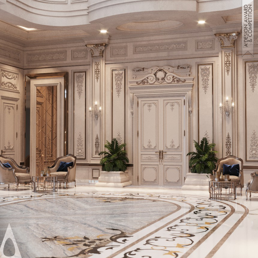 Silver Interior Space and Exhibition Design Award Winner 2021 Royale Palace Atrium 
