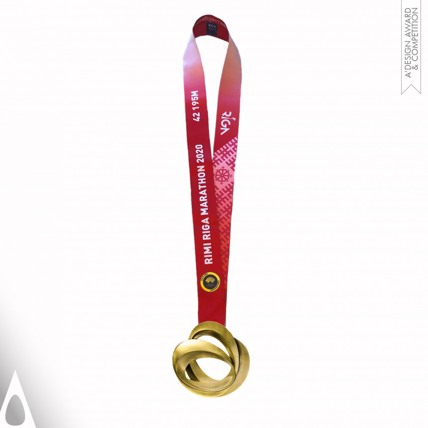 Riga marathon 2020 Runner's Medals