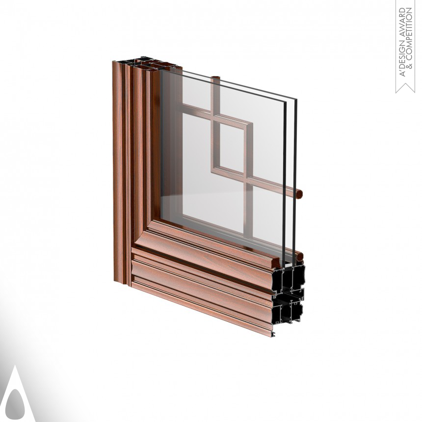 Iron Furniture Accessories, Hardware and Materials Design Award Winner 2021 Antique Chinese Style Alloy Window 