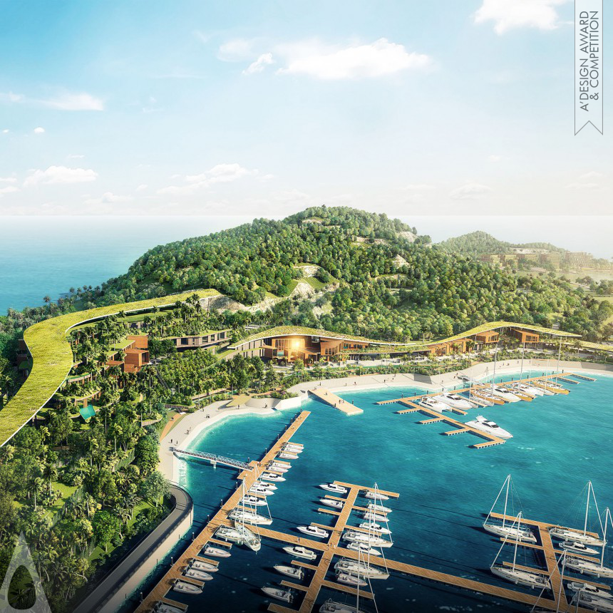 Silver Urban Planning and Urban Design Award Winner 2021 Sanjiao Eco Island Resort Masterplanning 