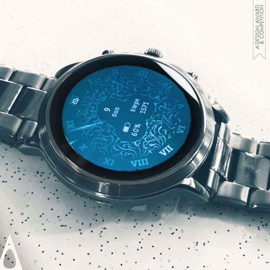 Iron Interface, Interaction and User Experience Design Award Winner 2021 Muse Smartwatch Face 