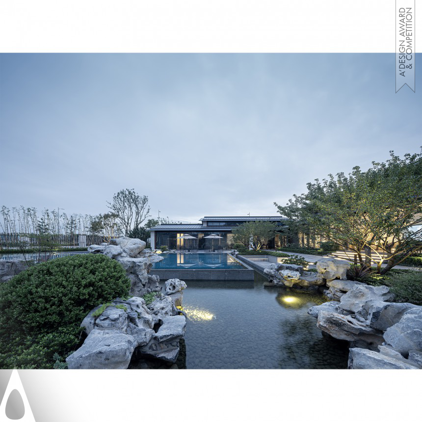 Golden Architecture, Building and Structure Design Award Winner 2021 The Willow Shores in Suzhou Sales Center 