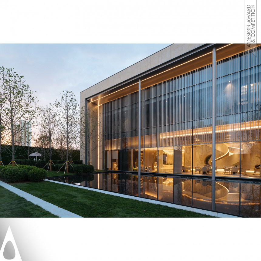 Silver Architecture, Building and Structure Design Award Winner 2021 The Osmanthus Grace Sales Center 