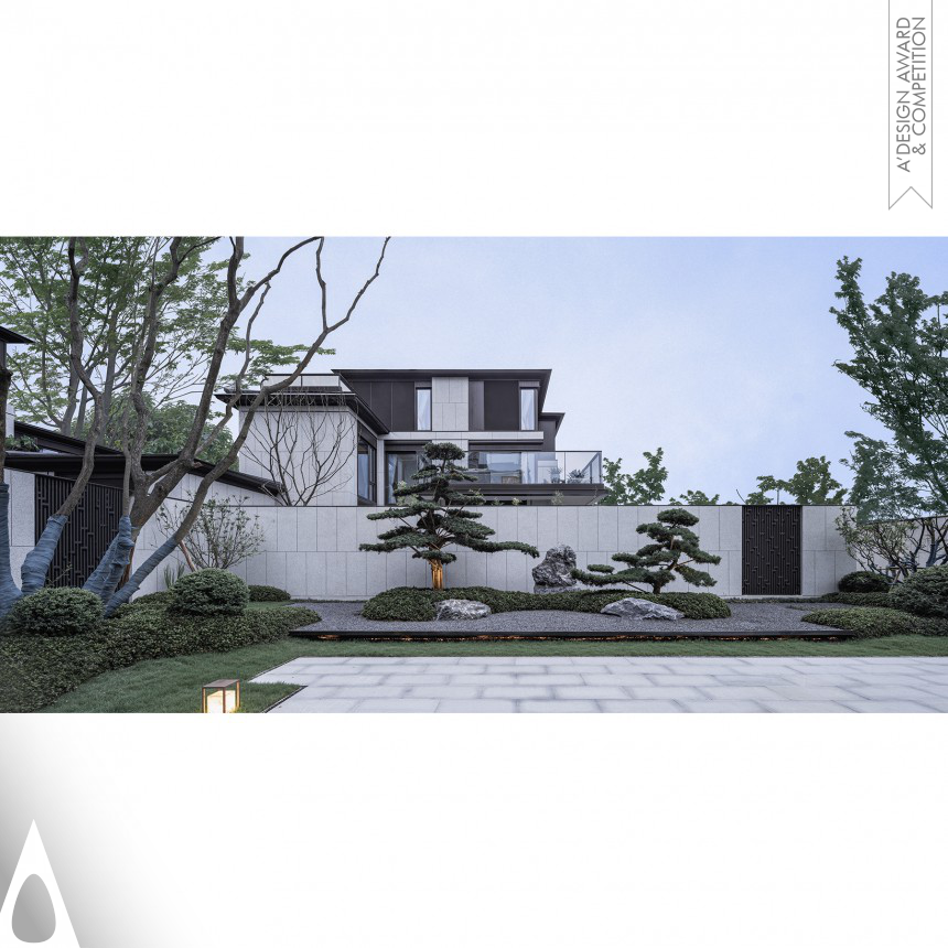 Silver Architecture, Building and Structure Design Award Winner 2021 Dowell DoThink Chinoiserie Mansion 