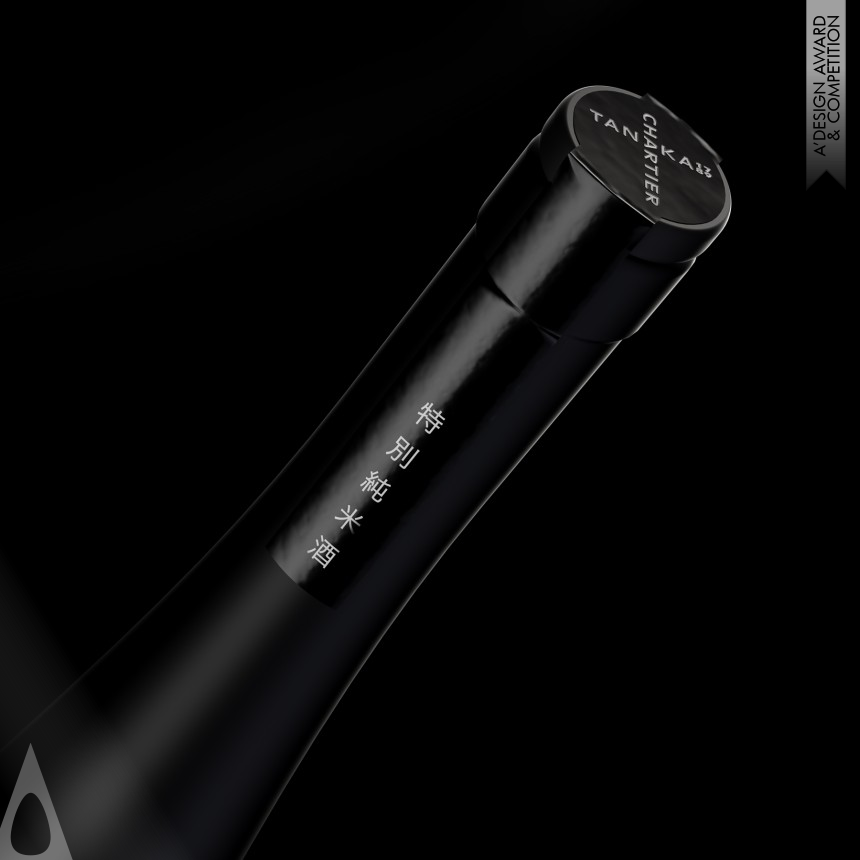 Tanaka 1789 X Chartier Sake Blend 001 - Silver Packaging Design Award Winner