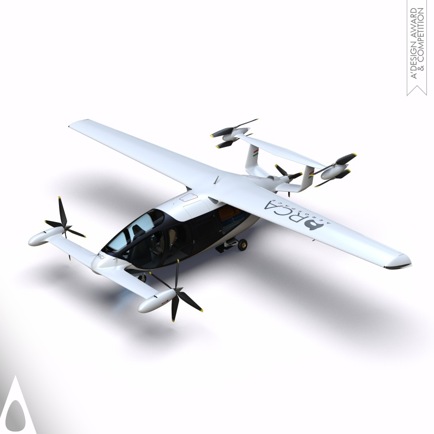 Bronze Winner. Orca eVTOL by Soma Varga, Zsolt Koltai and Akos Matyus