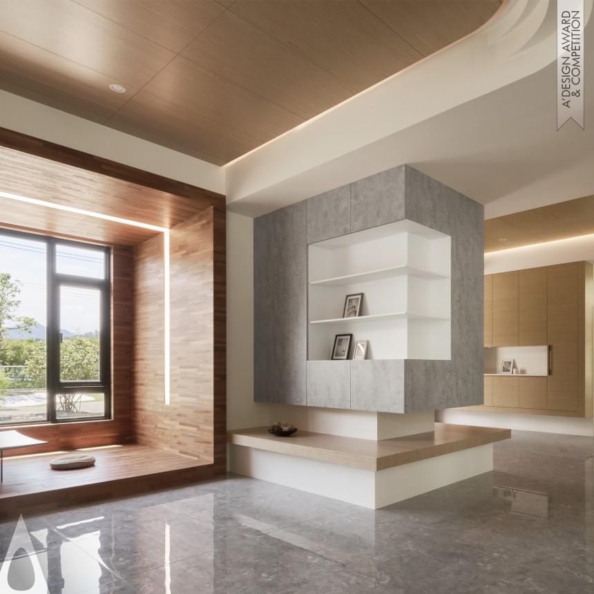 Bronze Interior Space and Exhibition Design Award Winner 2021 Tian Ling Villa Residential Interior 