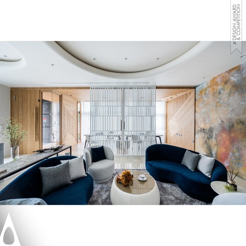 Bronze Interior Space and Exhibition Design Award Winner 2021 Enjoy the Tone of Art Reception Center 