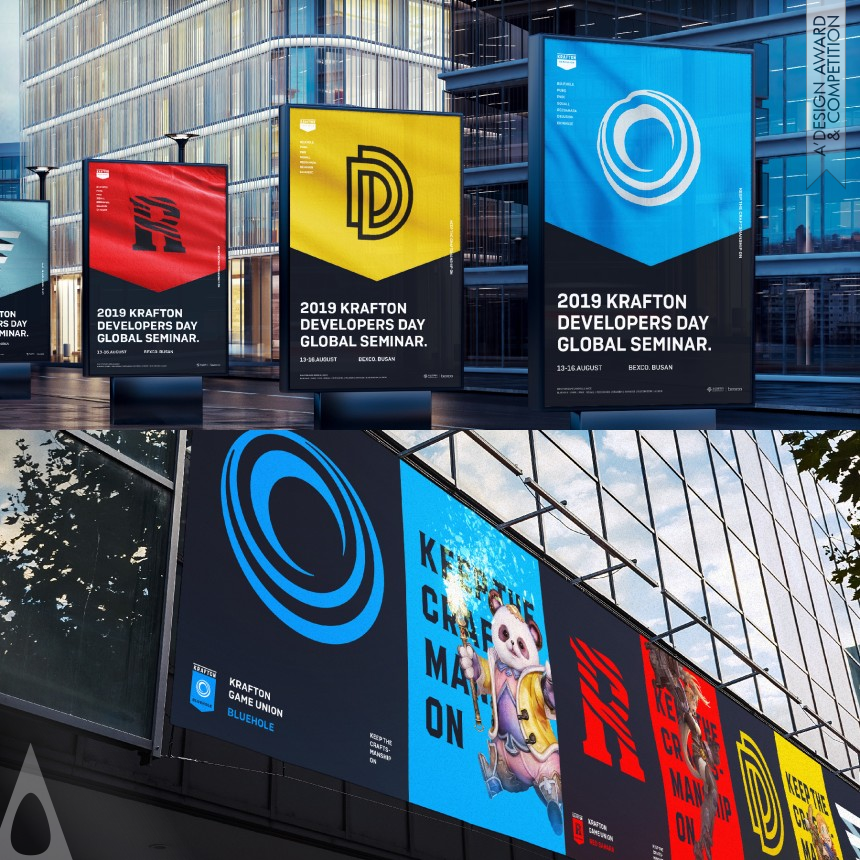 Krafton - Silver Graphics, Illustration and Visual Communication Design Award Winner