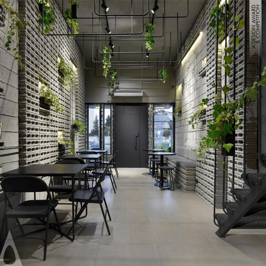 Silver Interior Space and Exhibition Design Award Winner 2021 Ivy Café 