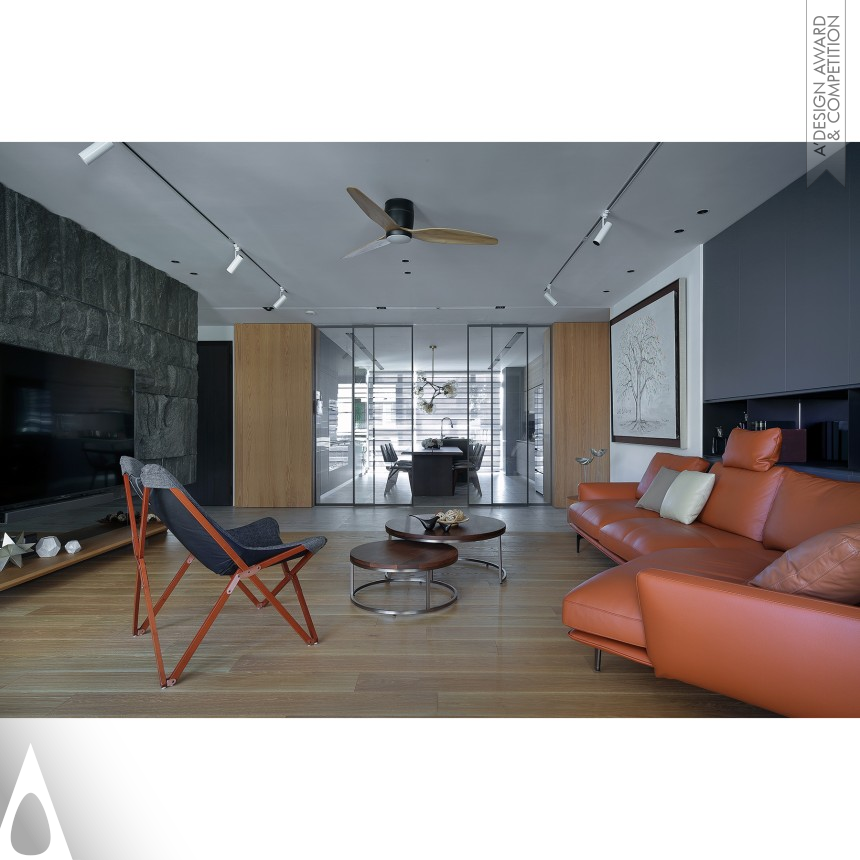 Iron Interior Space and Exhibition Design Award Winner 2021 Gentle Expression Residential Space 