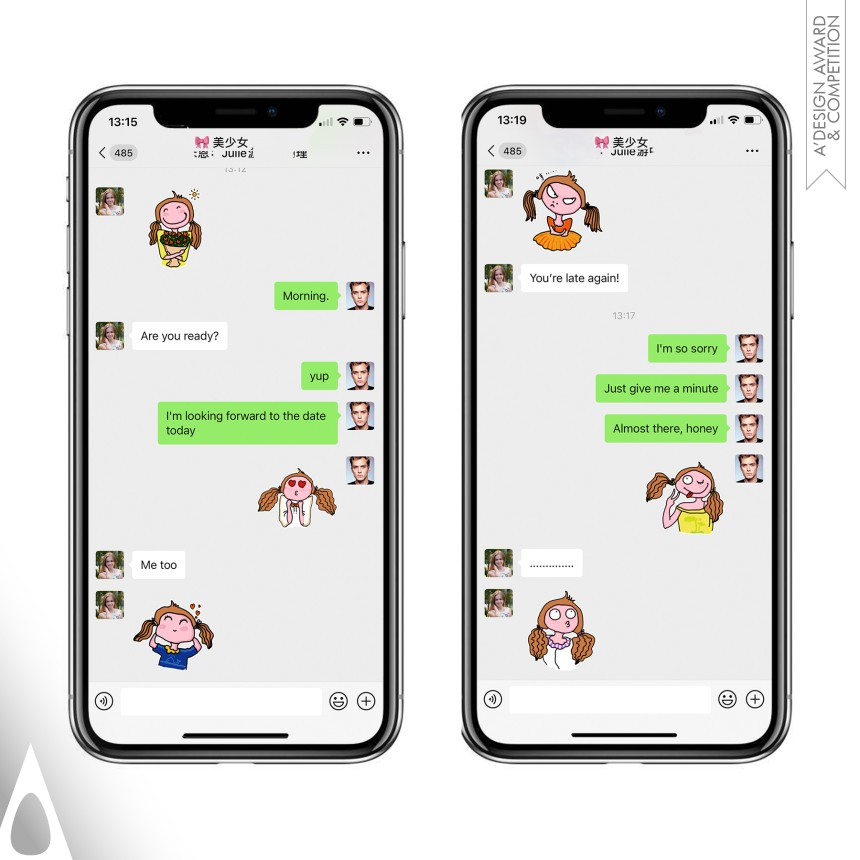 Cheng Xiangsheng's Mia Emoji