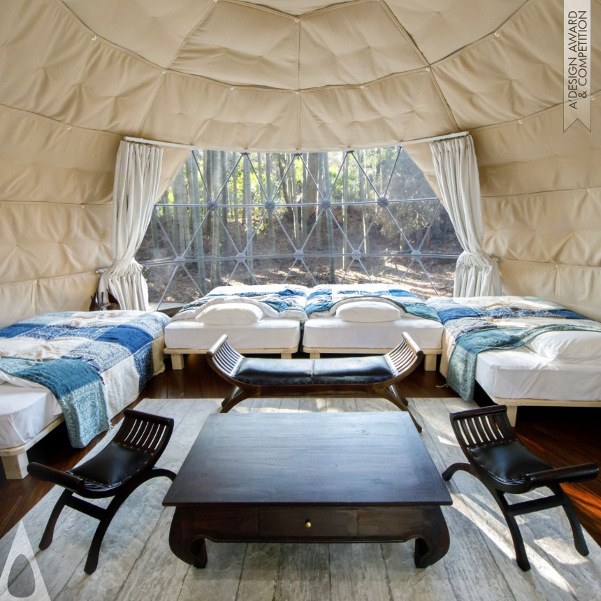 Silver Hospitality, Recreation, Travel and Tourism Design Award Winner 2021 The Bamboo Forest Simple Lodging 