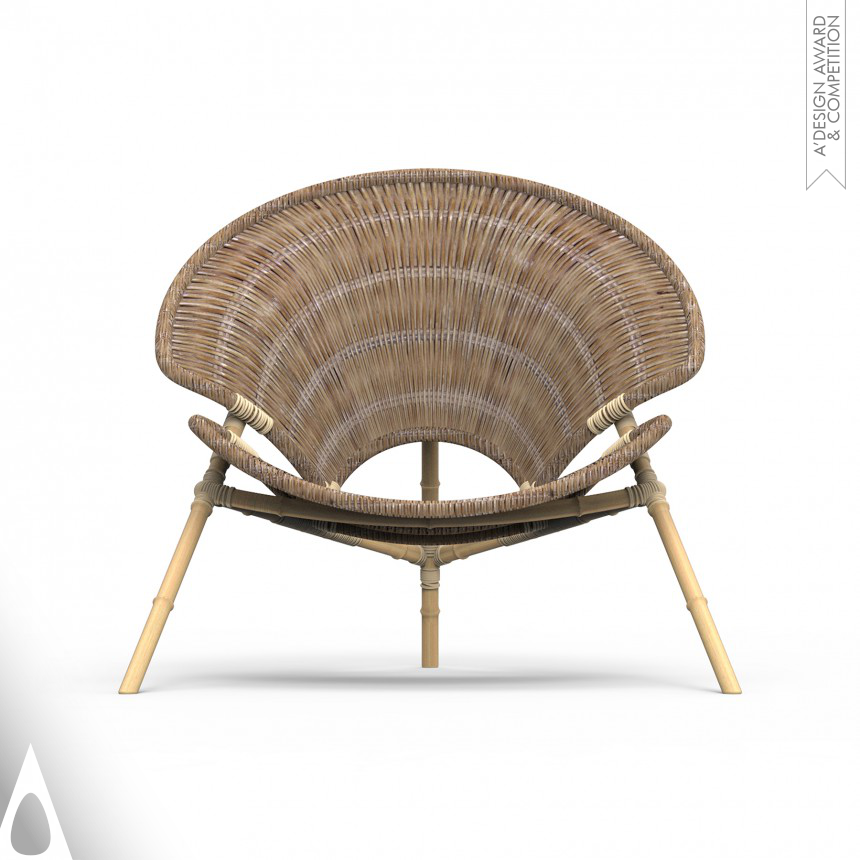 Iron Furniture Design Award Winner 2021 Bamboo Leisure Chair 