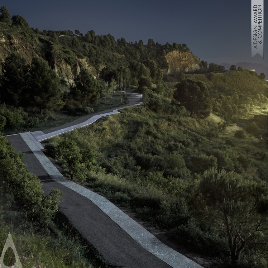 Gold Winner. Scenic Path Along Guixeres by Batlle i Roig Arquitectura