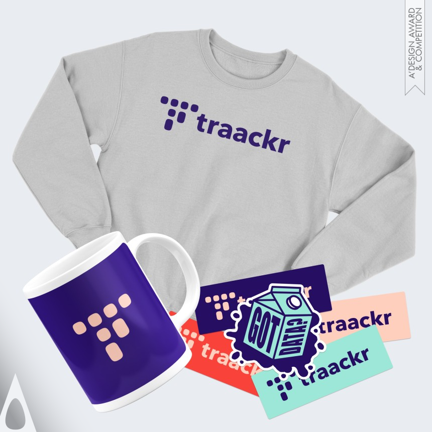 Felice Della Gatta's Traackr Brand Identity Redesign