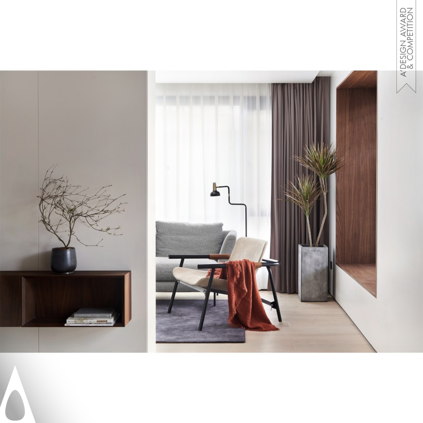 Bronze Interior Space and Exhibition Design Award Winner 2021 Light Box Residential House 