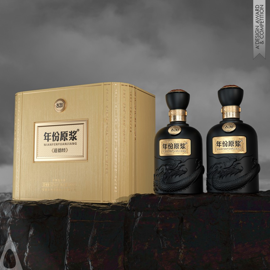 Bronze Packaging Design Award Winner 2024 Nianfenyuanjiang Liquor Packaging 