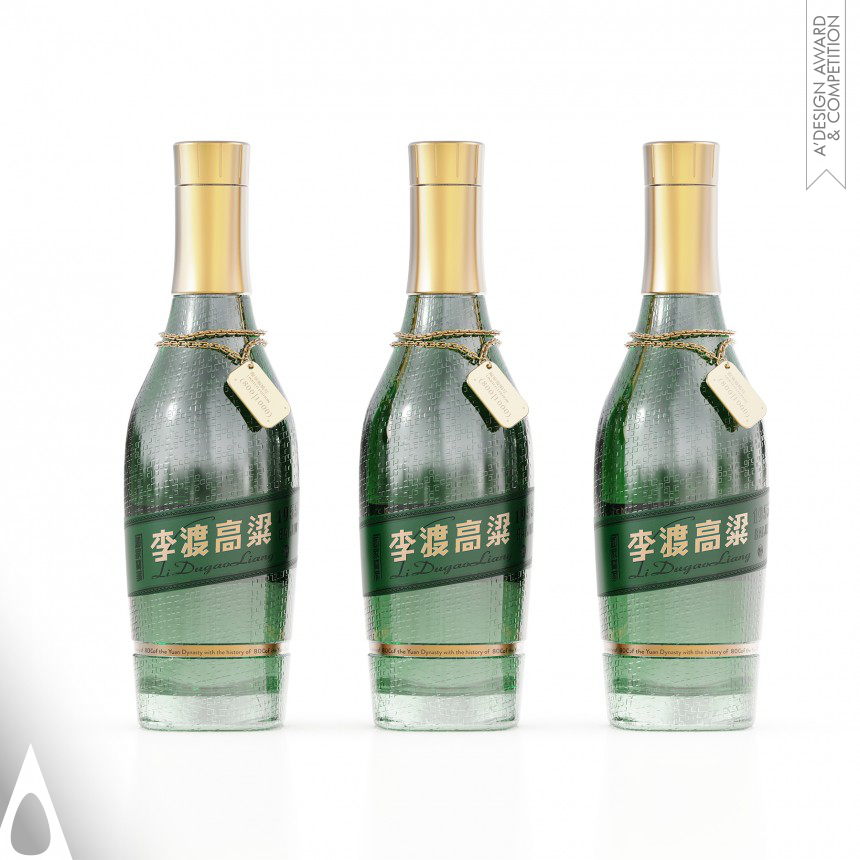 Bronze Packaging Design Award Winner 2021 Lidugaoliang Baijiu Alcoholic Beverage Packaging 