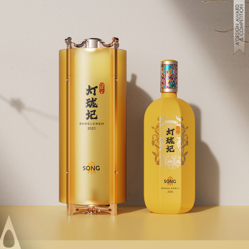 Deng Long Ji Alcoholic Beverage Packaging