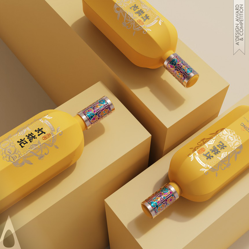 Bronze Packaging Design Award Winner 2021 Deng Long Ji Alcoholic Beverage Packaging 