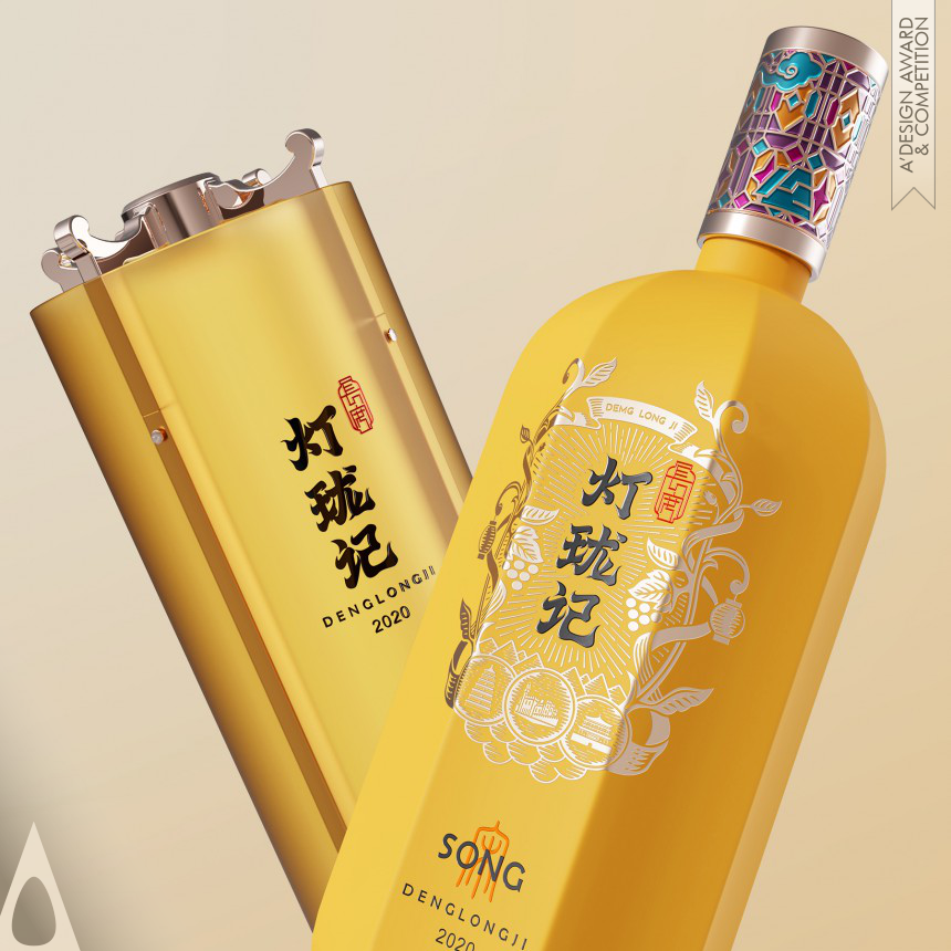 Wen Liu, Qiumin Chen and Weijie Kang's Deng Long Ji Alcoholic Beverage Packaging