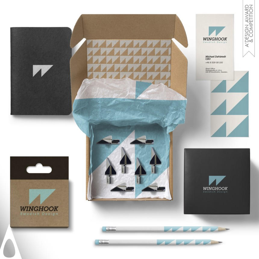 Winghook Branding System designed by Daniel da Hora