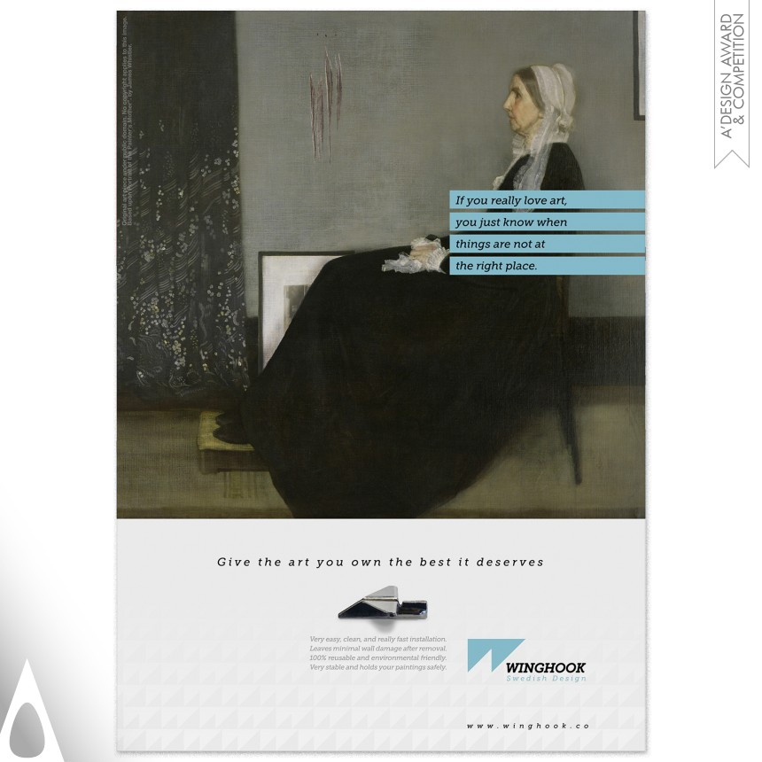 Bronze Advertising, Marketing and Communication Design Award Winner 2024 Love Art Campaign 