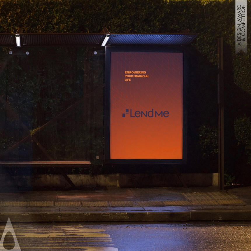 Iron Graphics, Illustration and Visual Communication Design Award Winner 2021 LendMe Brand Identity 