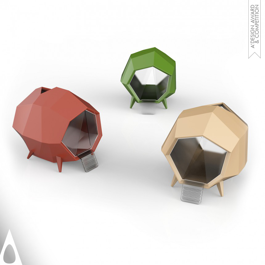 Polygon Pet Nest of Intelligence designed by Jun Chen